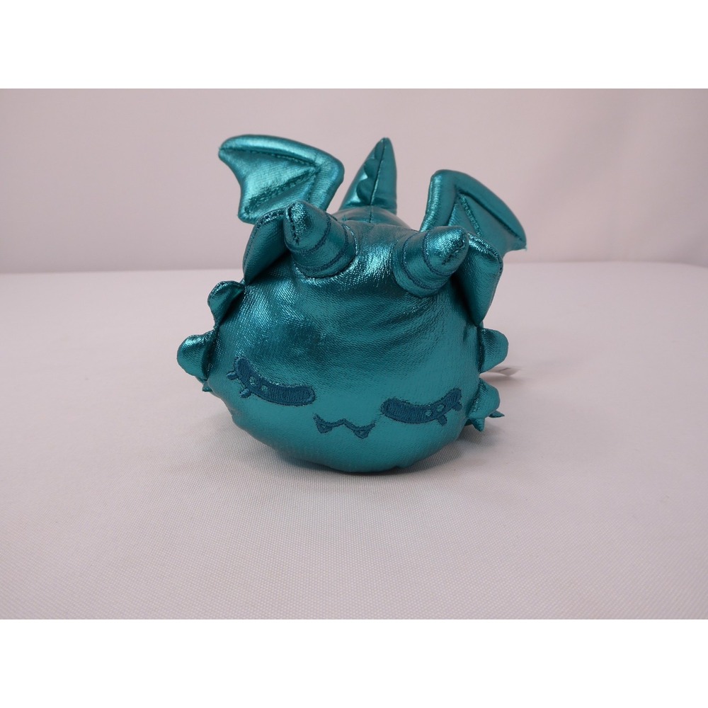 Aphmau MeeMeows Turquoise Dragon Cat Mystery Gemstone Dragons 6 Inch Plush Toy